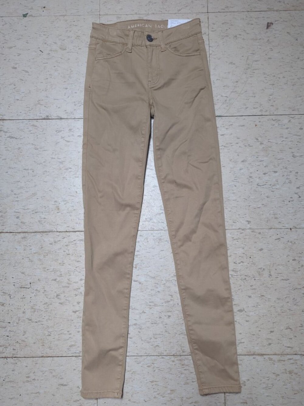 American Eagle Outfitters Womens Super Stretch Skinny Jeans Size 000 Low Rise